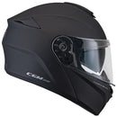 Casco Integrale per Scooter Visiera Lunga CGM Berlino 508A Nero Opaco XS - (53-54 cm)