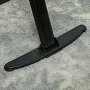 Cyclette per Riabilitazione Gambe e Braccia Design Pieghevole con Schermo LCD in Acciaio Nero  