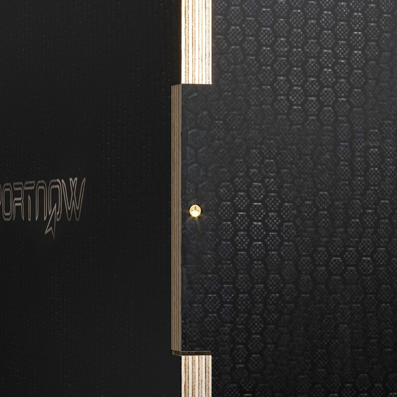 Box Jump Pliometrico a 3 Altezze 41-36-31 cm in Legno Antiscivolo Nero  