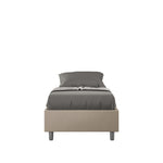 Letto Singolo Azelia Tortora Varie Misure
