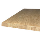 Tavolo Allungabile 180/280x90 cm Svalen Rovere Scortecciato Gambe Antracite      