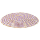 Set 6 Tovagliette Ø38 cm  in Paglia e Carta VdE Tivoli 1996 Spiral