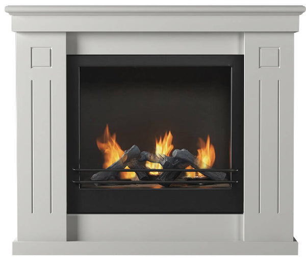 acquista Bioethanol-Bodenkamin 98x83 cm Vannini Raffaello Weiß