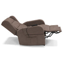 Poltrona Alzapersona Elettrica 71x79x106 cm in Tessuto Bilbao Fango