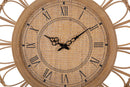Orologio da Muro Panama Ø 76x2,5 cm in Rattan