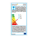 Barra Appendiabili per Armadio a Batteria 40,8-55,8 cm con LED Bianco Naturale e Sensore di Movimento Emuca Moka