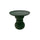 Tavolino Ø 36x34 cm Alka in Acciaio Verde