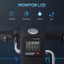 Mini Pedaliera Cyclette per Gambe e Braccia Max 120Kg con LCD  Cyclo Nero