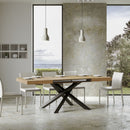Tavolo Allungabile 140-244x90x77 cm Volantis Quercia Natura   