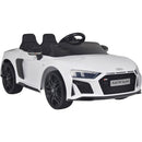Macchina Elettrica per Bambini 12V con Licenza Audi R8 Spyder Bianca