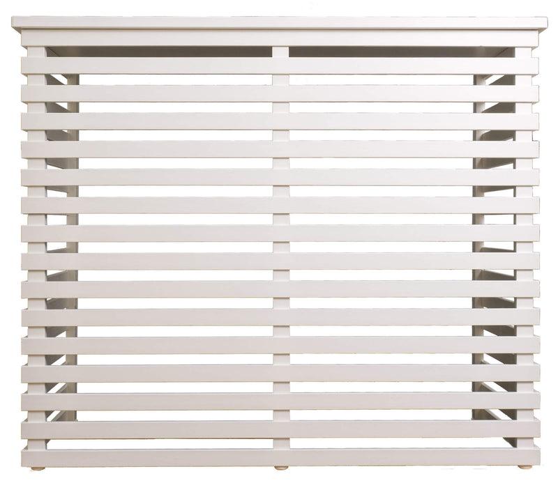 Copri Condizionatore in Legno Fiano Aria Bianco Varie Misure