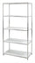 Regal aus verchromtem Stahl 5 Regale Bianchi Tosini E-408016W