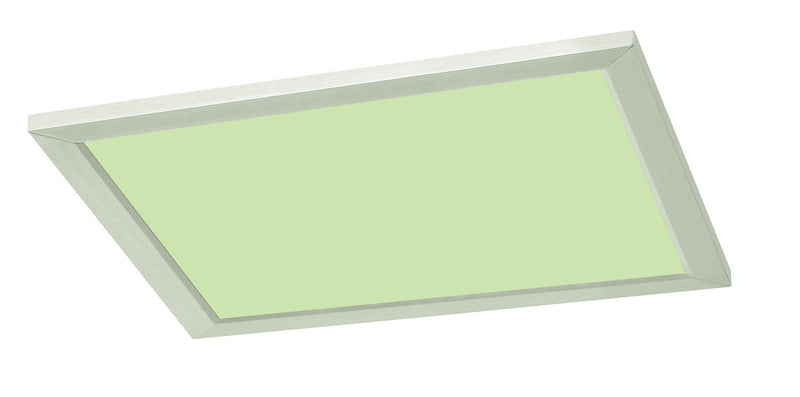 Plafoniera da Interno a LED in Metallo Nichel Opaco