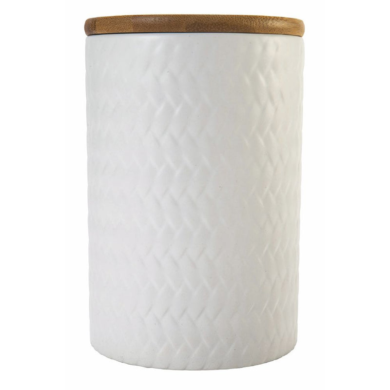 Set 3 Barattoli Ø10x15 cm 850 ml in Ceramica VdE Tivoli 1996 Geometrie