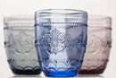 Set 6 Bicchieri Ø8,5x10 cm in Vetro Villa d'Este Home Tivoli Avenue Blu
