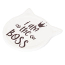 Set 4 Sottobicchieri 10x10x1 cm  in Ceramica VdE Tivoli 1996 Cat