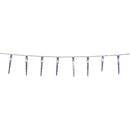 Catena Luci LED con 10 Ghiaccioli 90 cm Colore Bianco Freddo in  Acrilico      