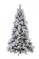 Albero di Natale Artificiale Innevato Verde Varie Misure