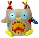 Il Mio Primo Orologio Peluche per Bambini Dolce Multicolor