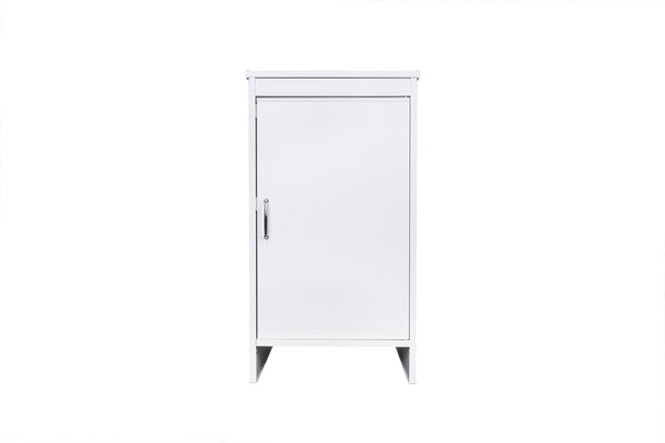 Mobile Lavanderia da Esterno 46,5x49x84 cm in PVC Bianco prezzo