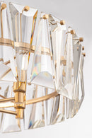 Lampada pendente Modern in Metallo Puntes Oro