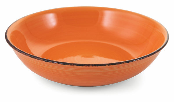 online Salatschüssel aus Steinzeug Ø28,5x7 cm Villa d'Este Home Tivoli Baita Orange