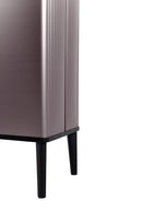 Pattumiera Alta 54L Keter Verto High 43,5x26,5x68,7 cm in Plastica Rosa Perla      