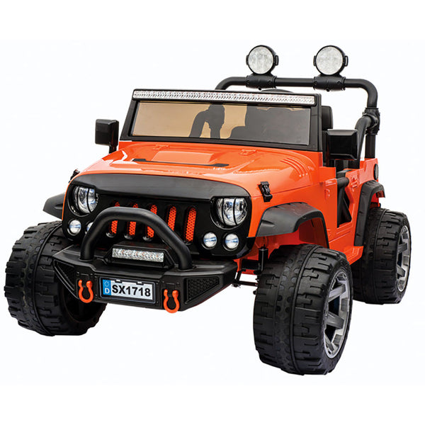 sconto Elektro-Rutscher 12V 2-Sitzer Miller Overland Orange