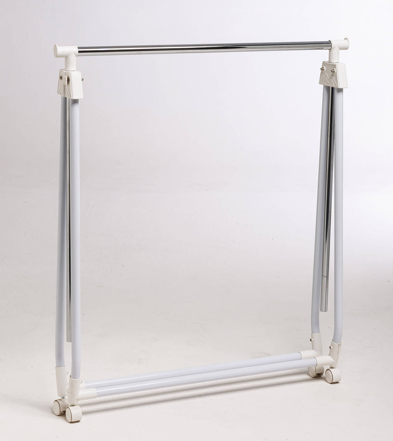 Stender Appendiabiti Pieghevole in Metallo 90x54x95/170 cm Fumer Piego Cromato