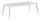 Gartentisch 235 x 98 x 74 cm aus Keter Lima 240 White Resin