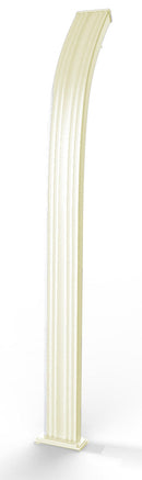 Doccia da Esterno Giardino Miscelatore e Lavapiedi Arkema Spring Fascia Inox Oro Van Gogh