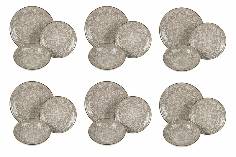 Servizio Piatti 18 Pezzi in Hard Dolomite Villa d'Este Home Tivoli Baku