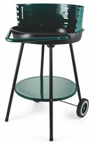Barbecue a Carbone Carbonella Tondo Ø50 cm con Ruote Soriani Sun-day Verde