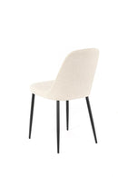 Set 4 Sedie 55x46xH85 cm in Tessuto Tamara Beige