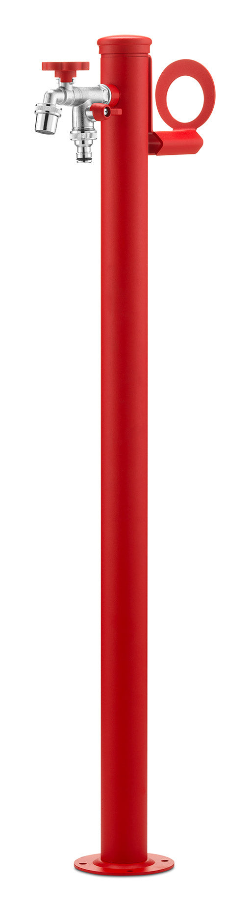 Fontana da Giardino con Doppio Rubinetto Belfer 42/SRR Rosso sconto