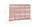 Pannello Paravento Frangivista 180x30x120h cm Paxson Sierra