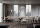Tavolo Allungabile 200-460x90x77 cm Volantis Quercia Natura Telaio 4C 