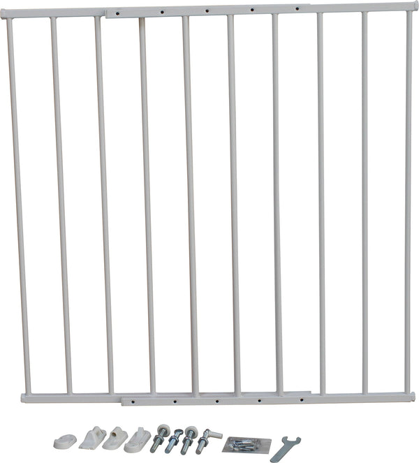 online Kinderschutzgitter aus Metall 78 x 3 x 80 cm Fadi Smart Weiß