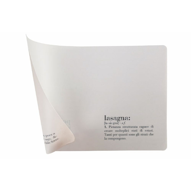 Set 6 Tovagliette Double Face 45x30x0,1 cm in PVC VdE Tivoli 1996 