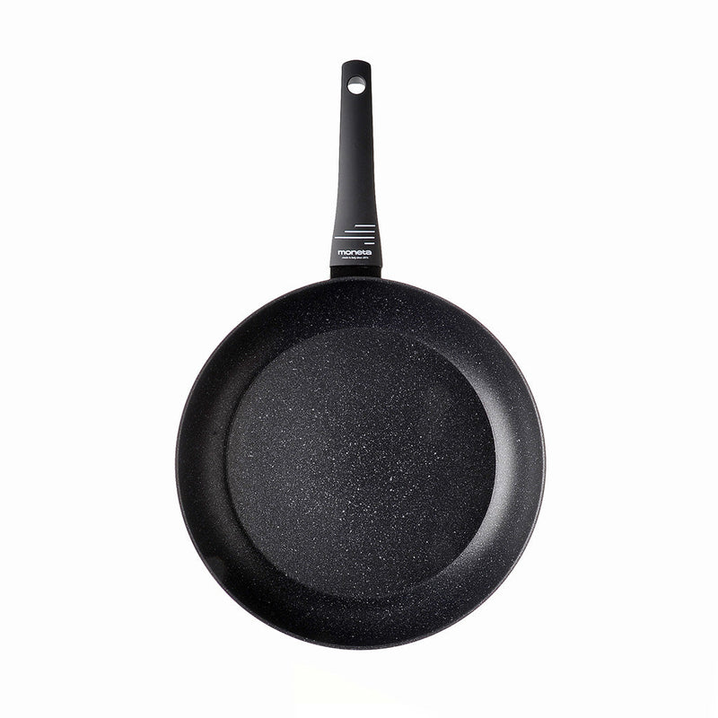 Padella Ø30 cm Antiaderente Induzione in Alluminio Effetto Pietra Moneta Yes (Zeus 2.0)