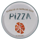 Set 4 Piatti Pizza Ø33x2 cm in Porcellana VdE Tivoli 1996 Le Travisate Bianco