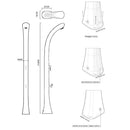 Doccia Solare da Esterno Giardino 20L Miscelatore Arkema Happy One Verde Scuro