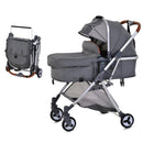 Passeggino Duo per Bambini 0-36 mesi Reclinabile  B-Pop