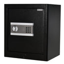 Cassaforte a Mobile Digitale a Batteria in Acciaio 38x31x42,7 cm  Nero
