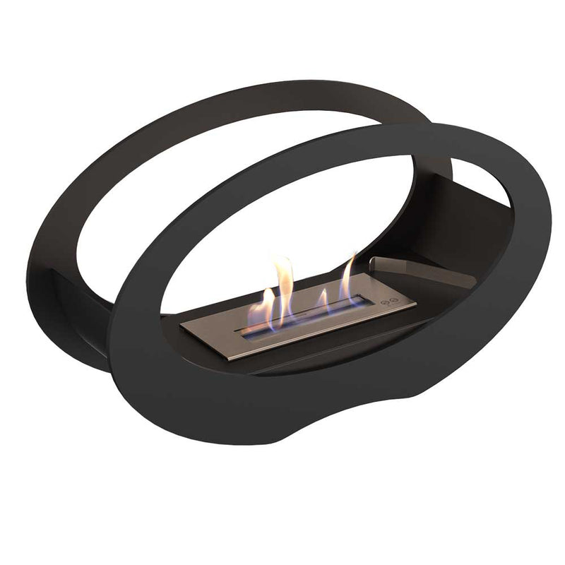 Camino a Bioetanolo da Pavimento 50x16,2 cm Flig Philadelphia Nero