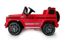 Macchina Elettrica per Bambini 12V con Licenza Mercedes G63 AMG Fuoristrada Rossa