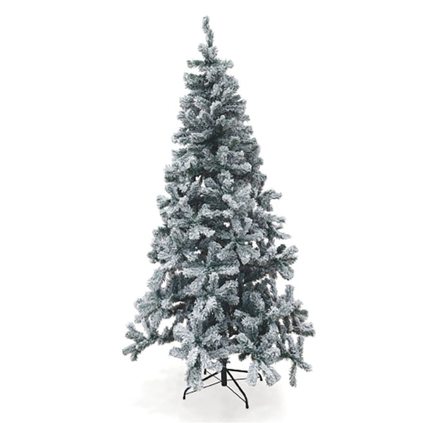 Künstlicher Weihnachtsbaum mit Schnee bedeckt H240 cm 1116 Äste Sestriere Grün online