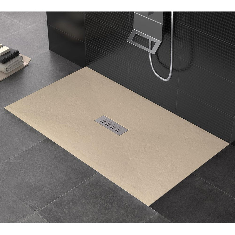 Piatto Doccia in Pietra Bonussi Eden Crema Varie Misure