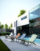 Tavolino da Salotto 44x43x36 cm in Alluminio Taylor Grigio Scuro