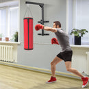 Supporto per Sacco da Boxe 40x63x81 cm da Parete Max 100 kg  Nero